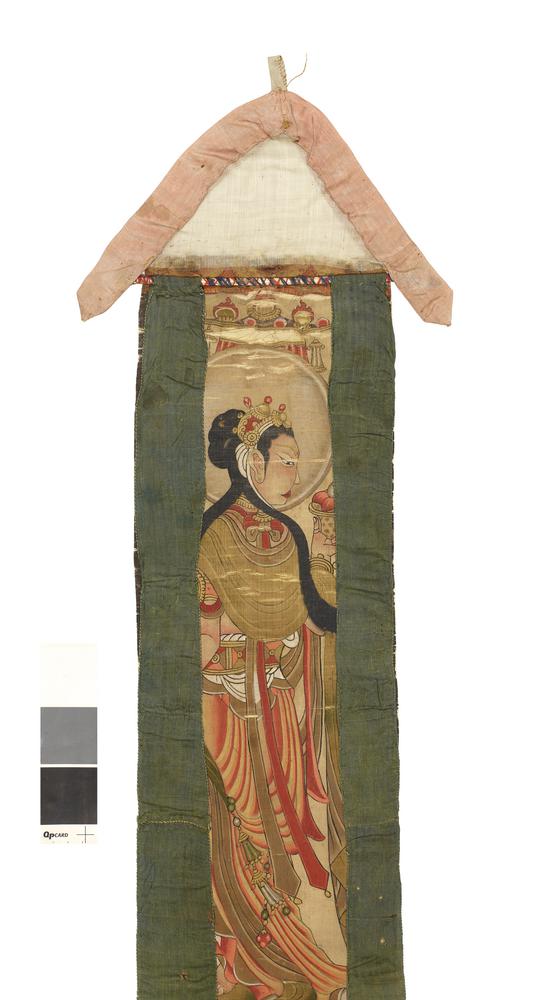 图片[1]-banner; painting; 幡(Chinese); 繪畫(Chinese) BM-1919-0101-0.120-China Archive